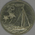2007 Bahamas 25-cent coin reverse