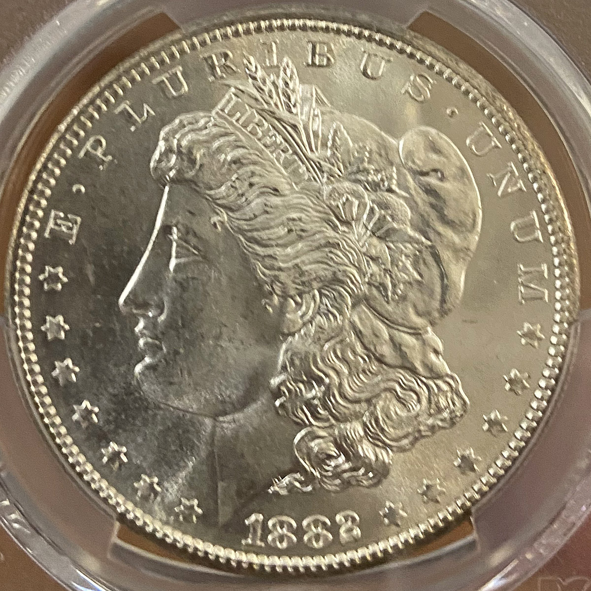 1882-S Morgan Dollar (obverse)