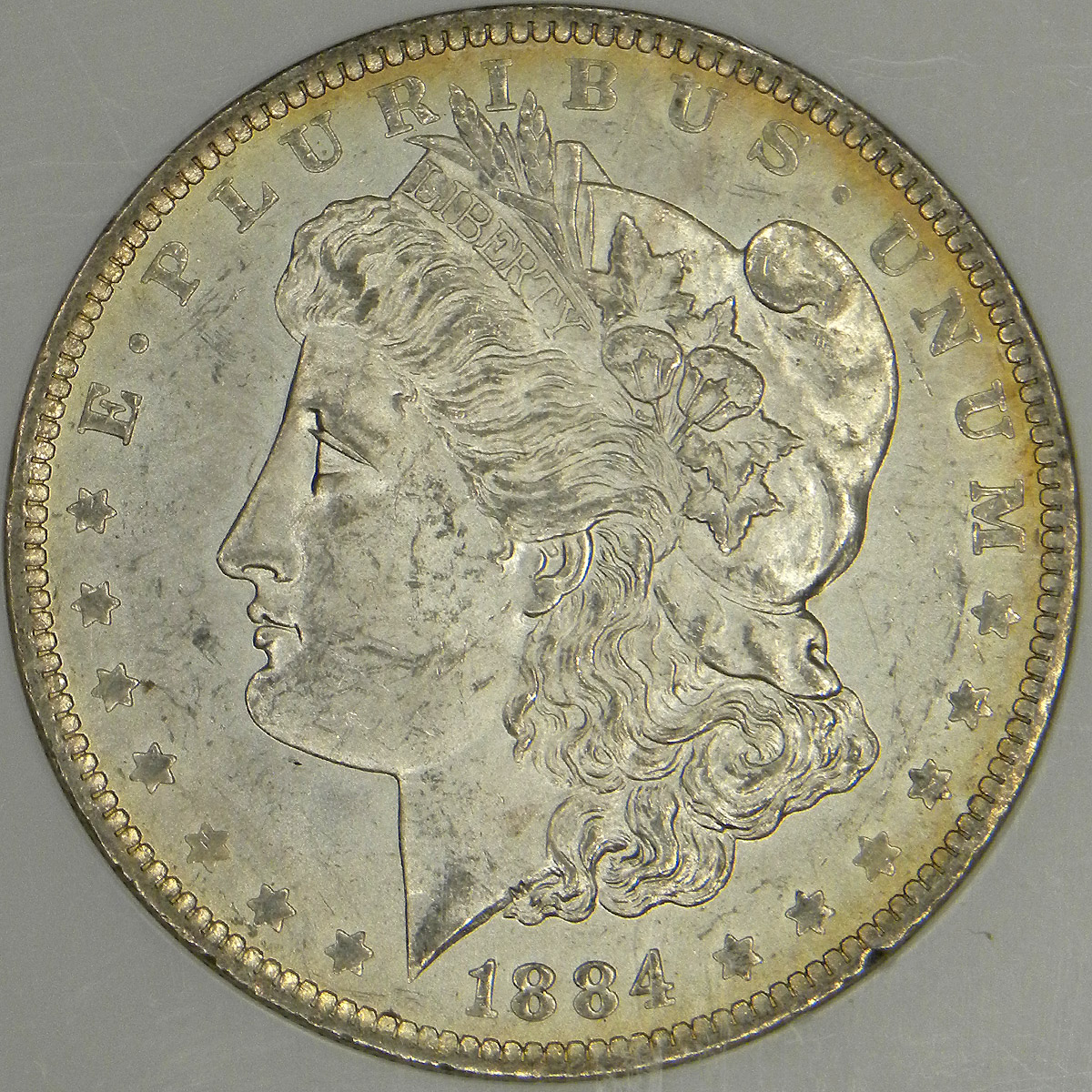 1884-O Morgan Dollar (obverse)