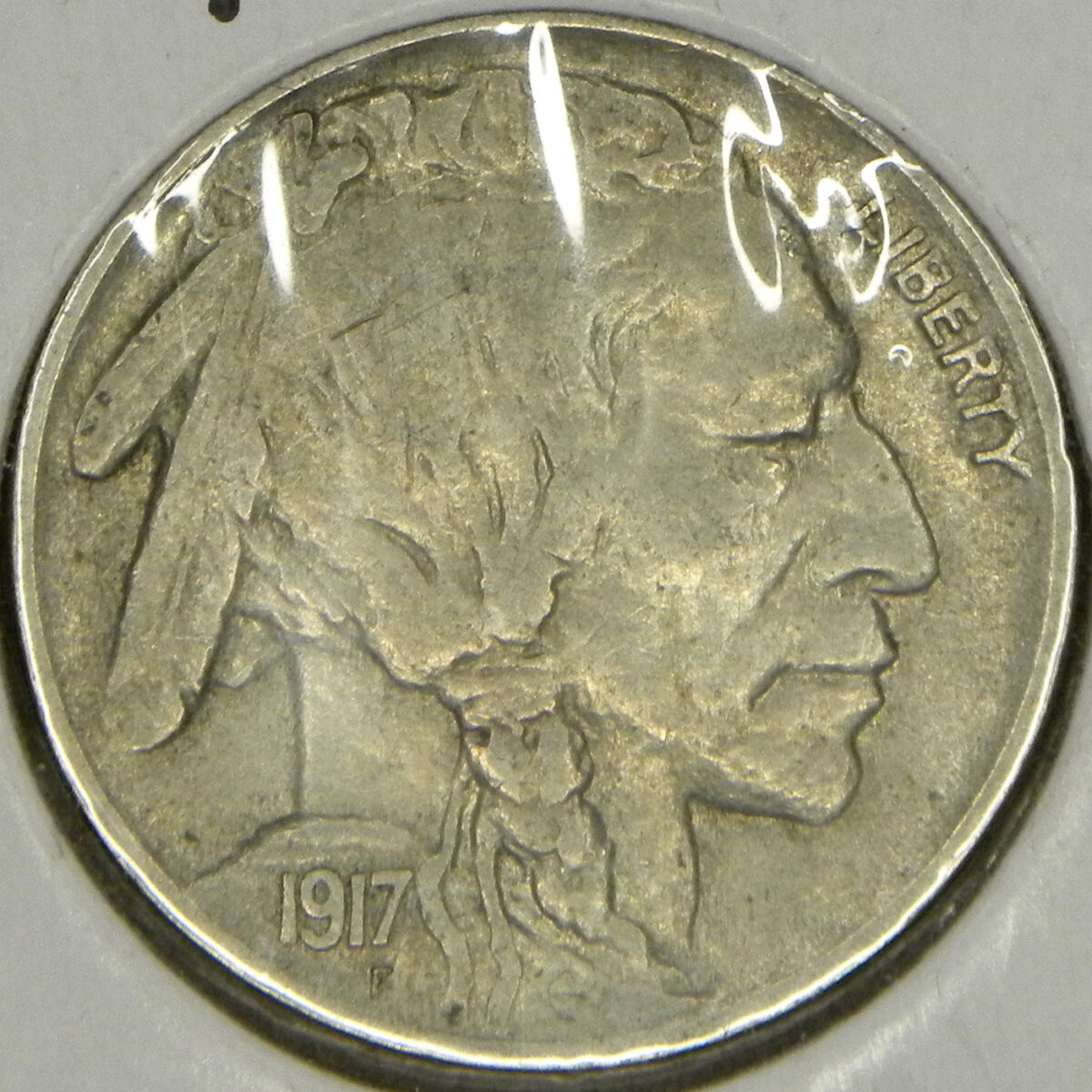 1917 Buffalo Nickel (obverse)