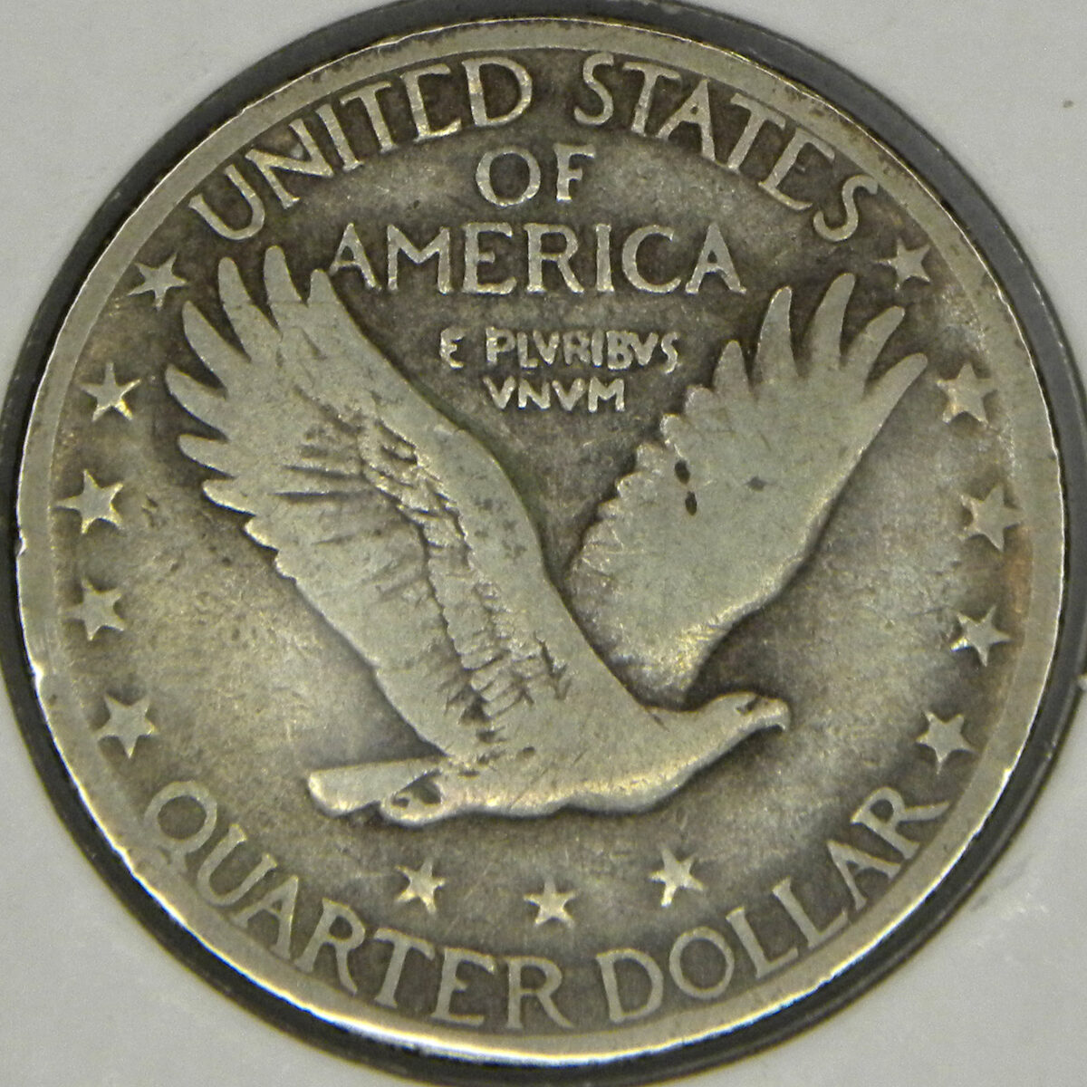 1927 Liberty Standing Quarter (reverse)