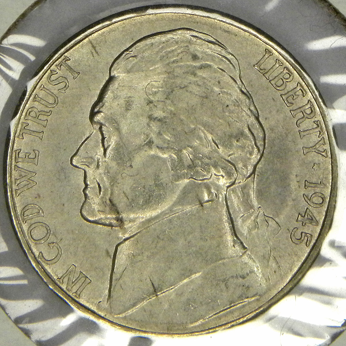1945-S Jefferson Nickel (obverse)