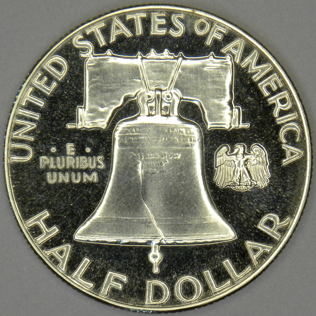 1960 Franklin Half Dollar (reverse - proof)
