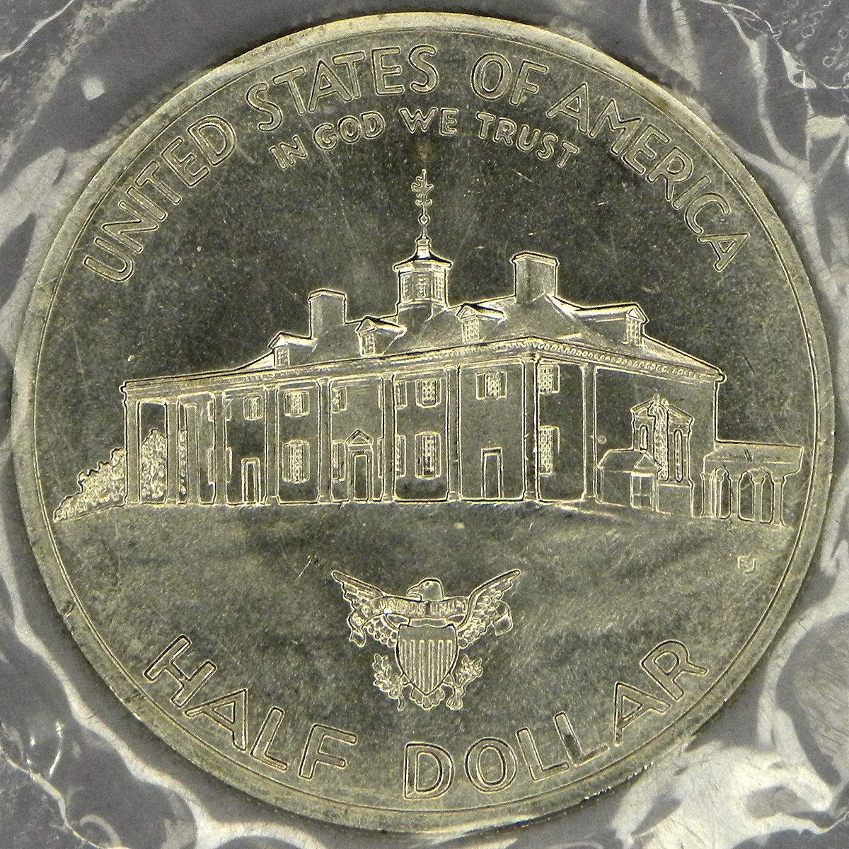 1982 George Washington Half Dollar (reverse)