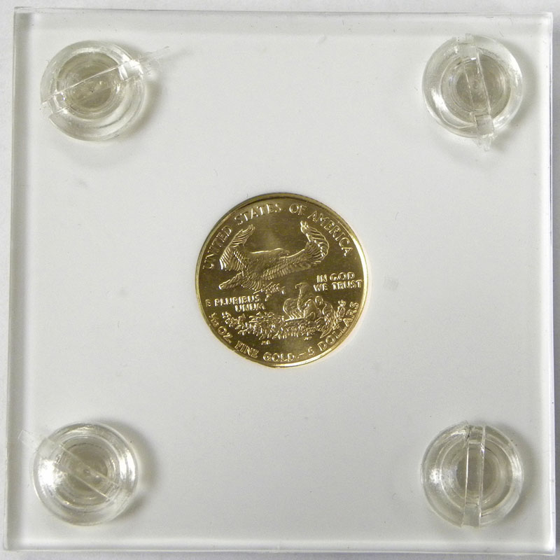 1999 1/10-ounce Gold Eagle (reverse)
