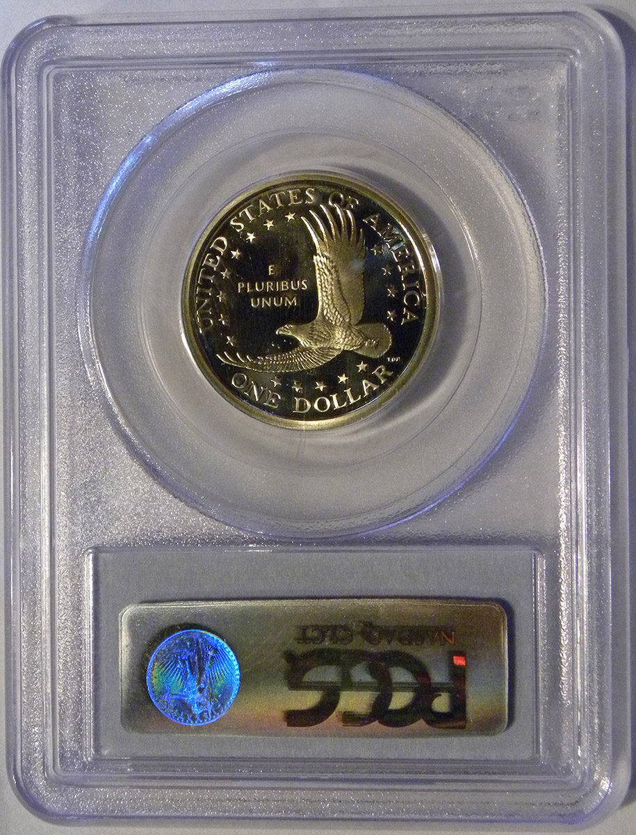 2005-S proof Sacagawea Dollar (reverse slab)