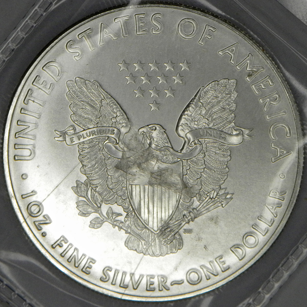 2019 US Silver Eagle (reverse)