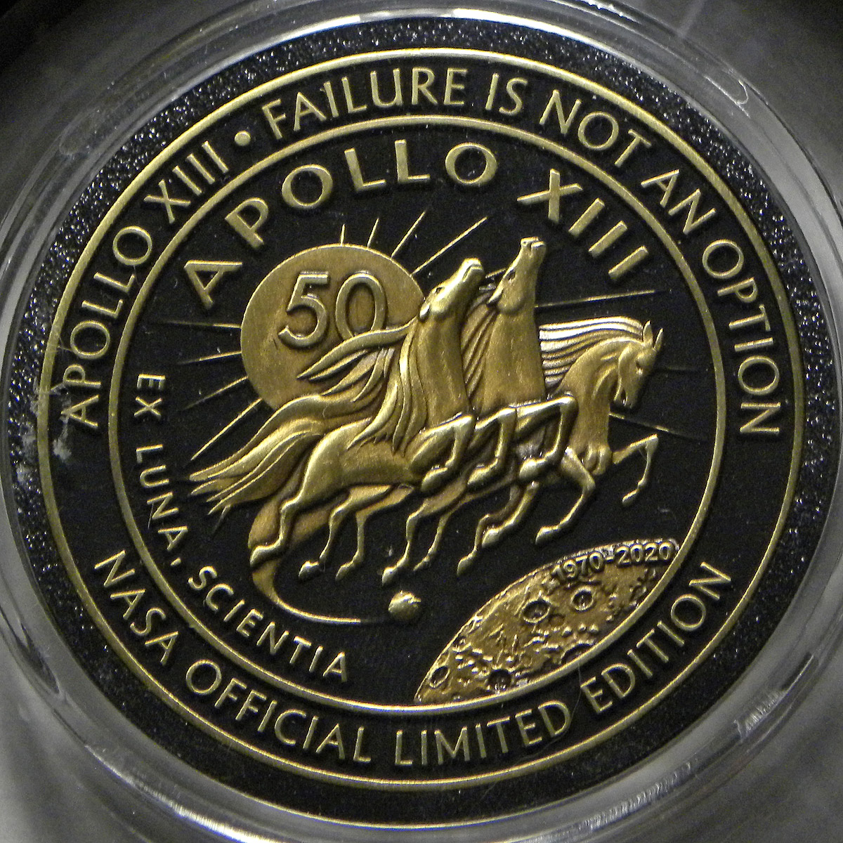 Project Apollo 50th anniversary medal: Apollo 13