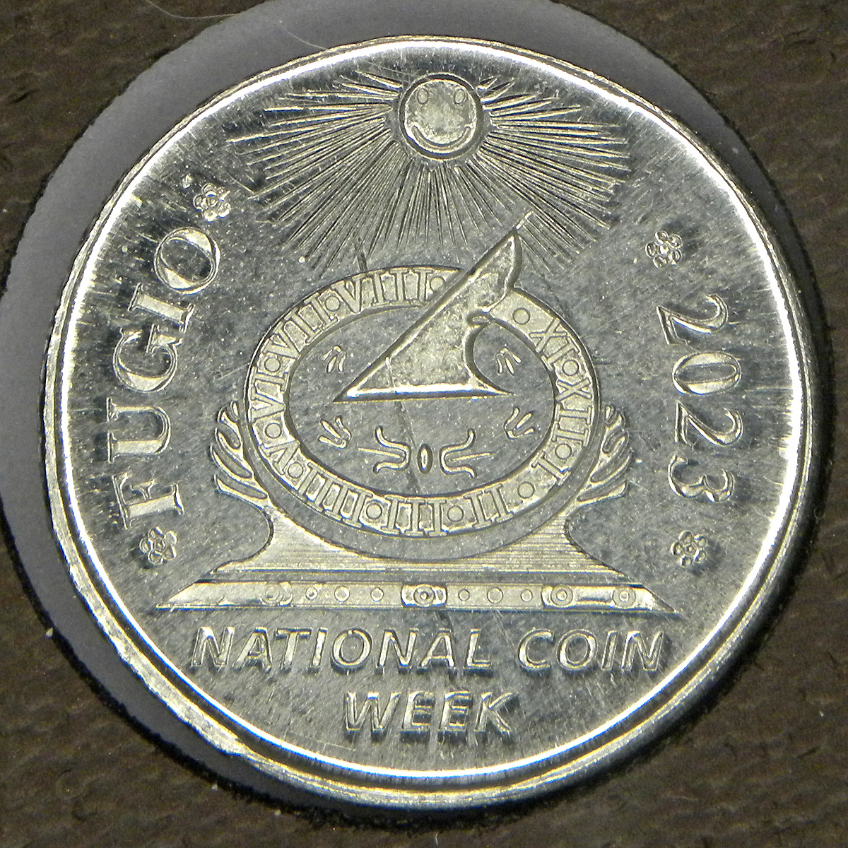 2023 National Coin Week token (obverse)