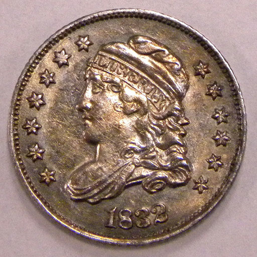 1832 Half Dime (obverse)