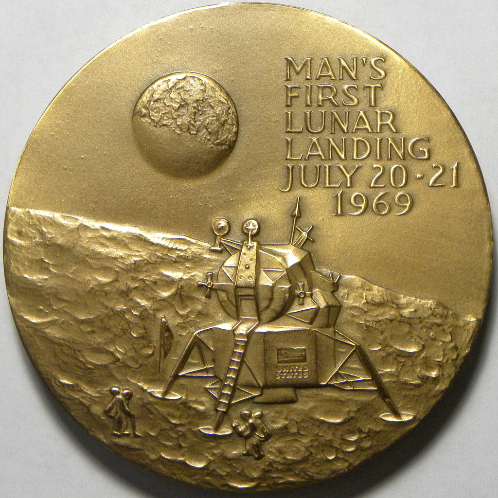 Apollo 11 MACO Medal (reverse)