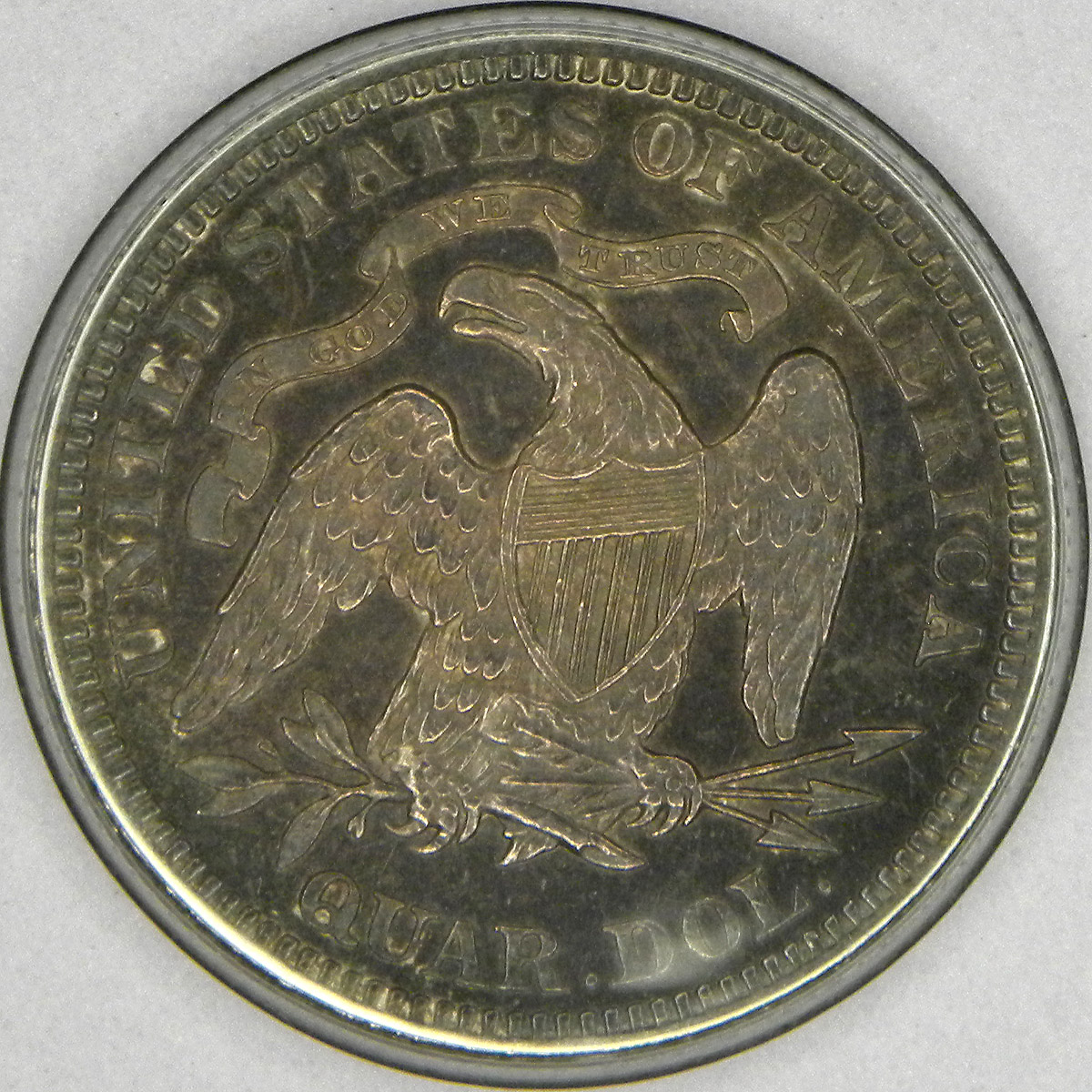 1880 Quarter (reverse)