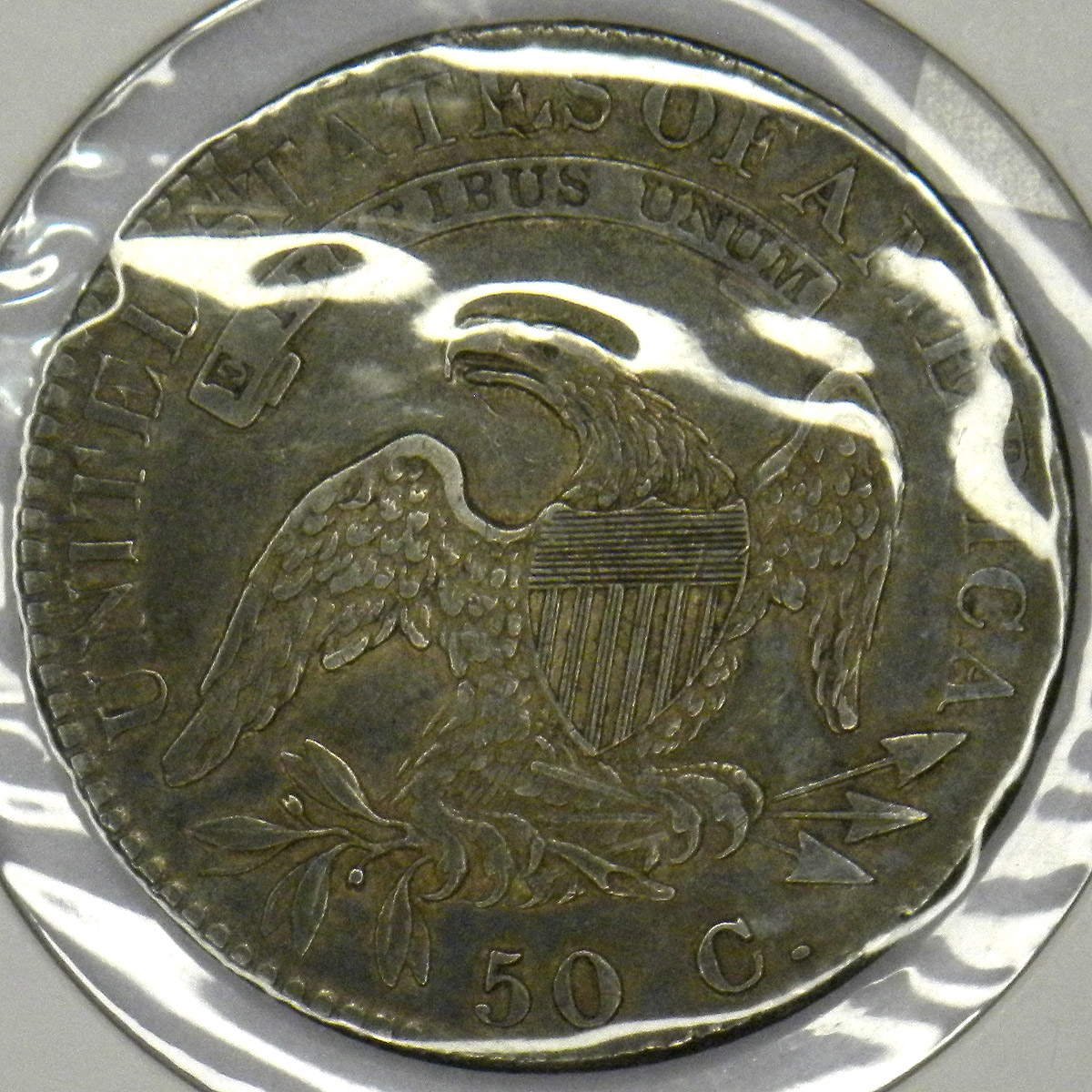 1823 Half Dollar (reverse)