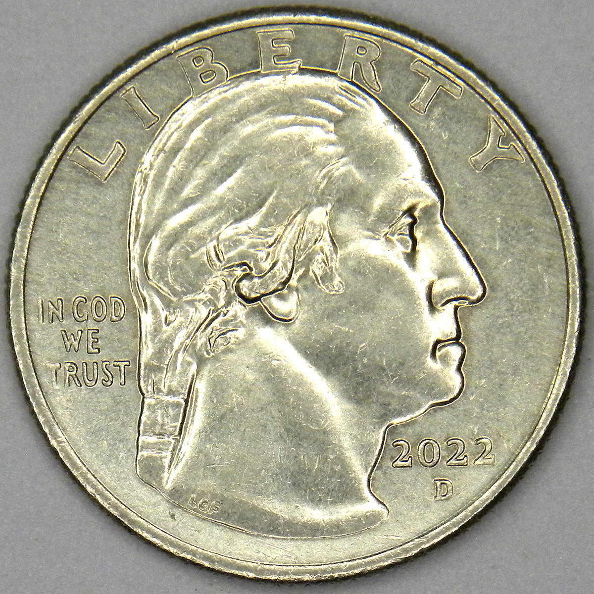 2022-D Maya Angelou Quarter (obverse)