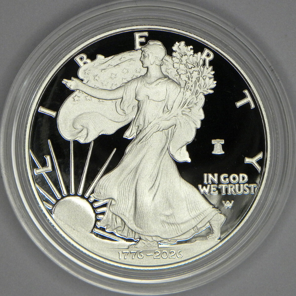 2026-W U.S. Silver Eagle (obverse)